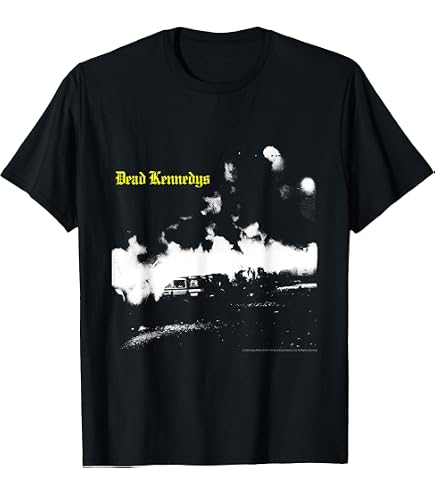 Amazon.com: Dead Kennedys 男款Nazi Punk Fuck Off T 恤,顏色黑色